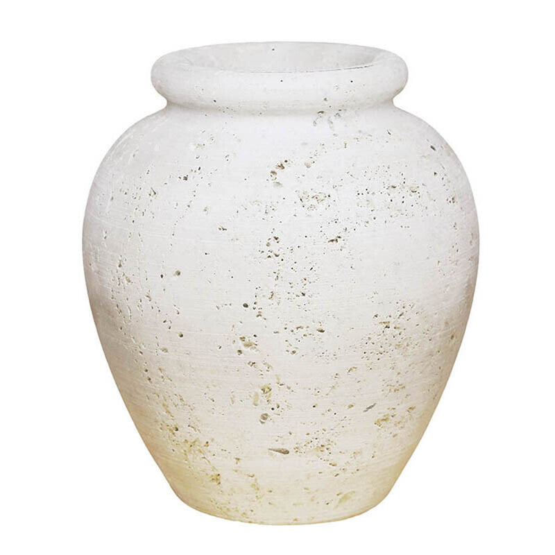 Tibor Vase Collection - Travertine