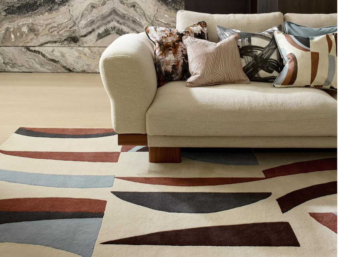 Harlequin Torillo Rug - Cornflour/Walnut