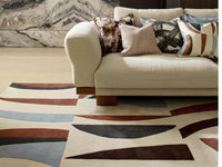 Harlequin Torillo Rug - Cornflour/Walnut
