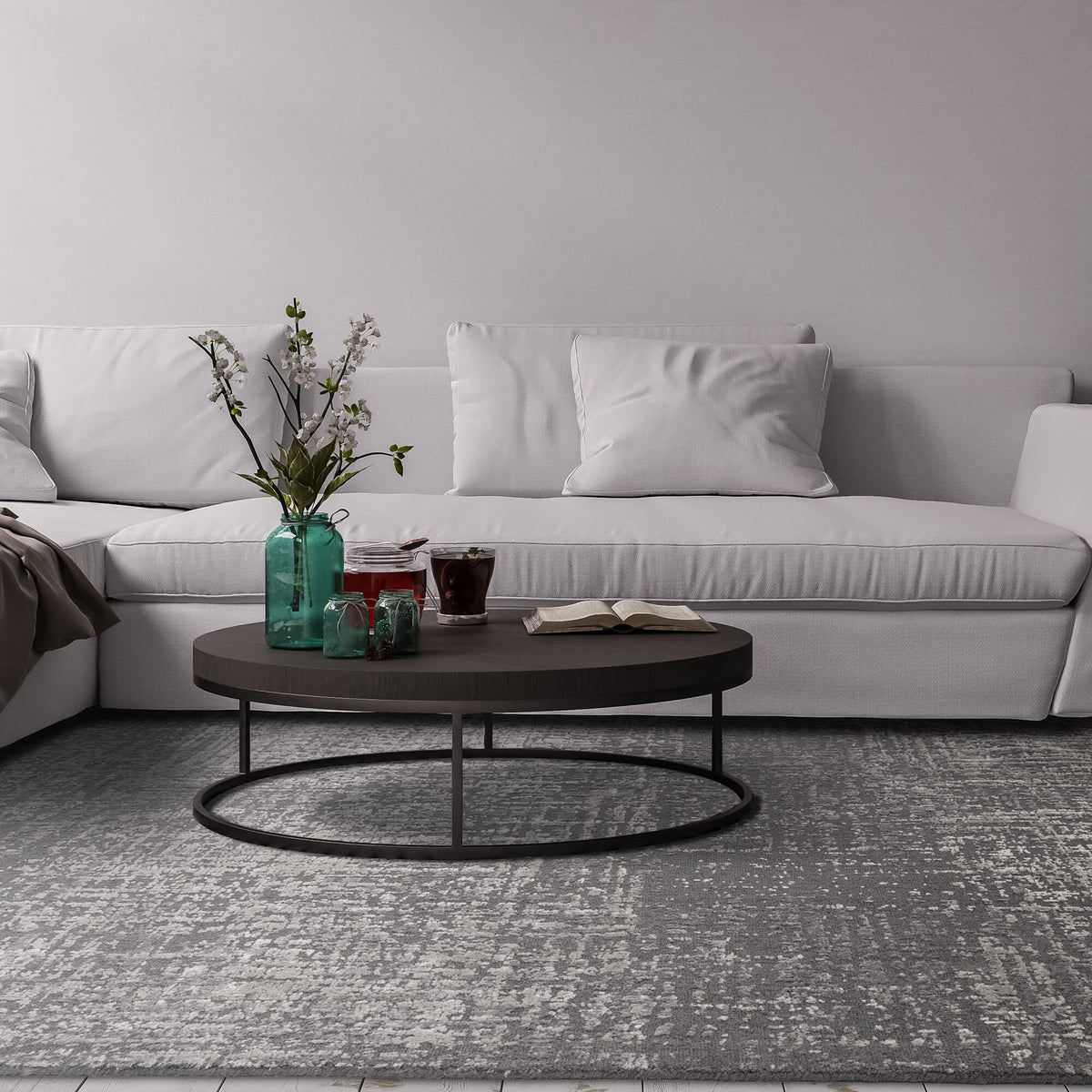Torino Rug - Charcoal