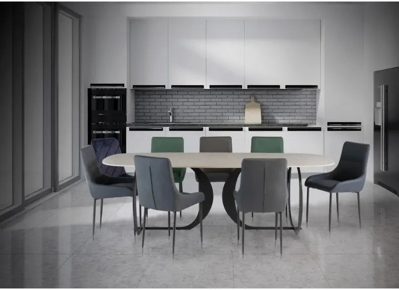 Toledo Dining Table - Grey Stone