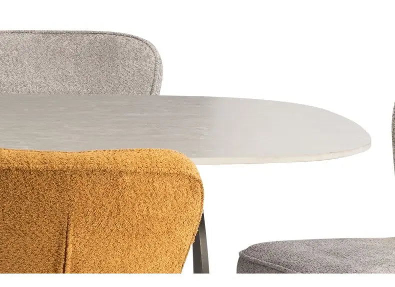 Toledo Dining Table - Grey Stone