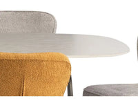 Toledo Dining Table - Grey Stone