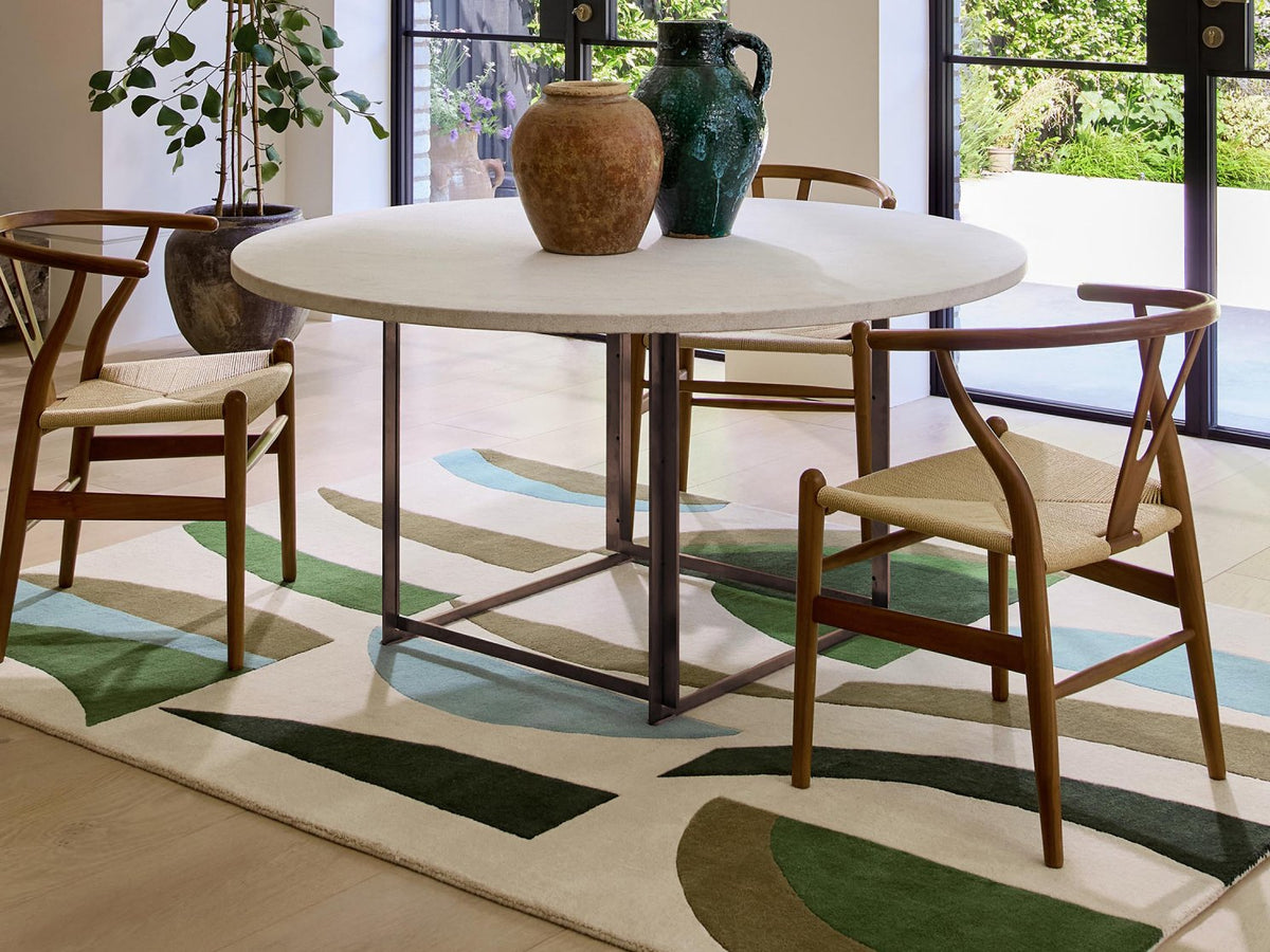 Harlequin Torillo Rug - Emerald/Azul