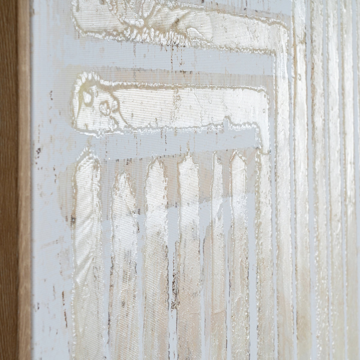 Tellura Hand Painted Canvas In Frame