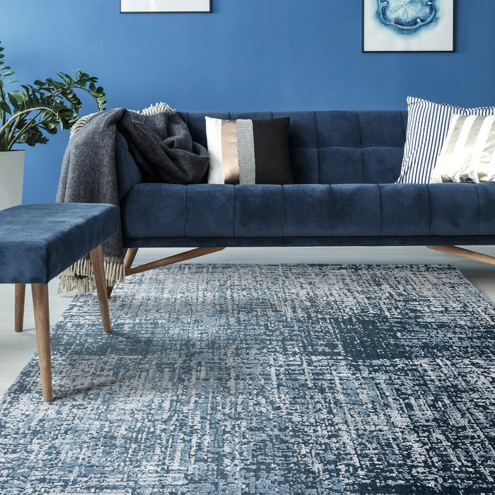 Torino Rug - Petrol Blue