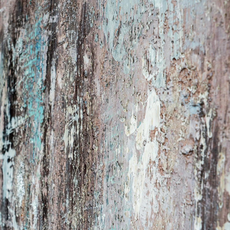 Traverse Hand Painted Canvas In Frame