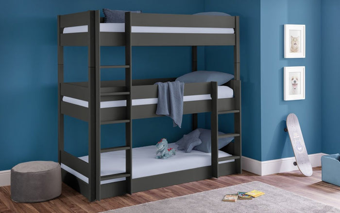 Trio Bunk Bed - Anthracite