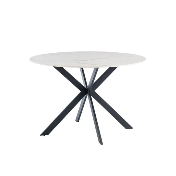Talia Round Dining Table - Italy White