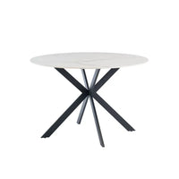Talia Round Dining Table - Italy White