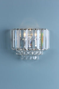 Laura Ashley Vienna Lighting Collection - Polished Chrome Crystal