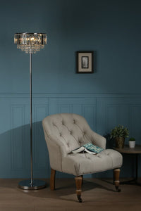 Laura Ashley Vienna Lighting Collection - Polished Chrome Crystal