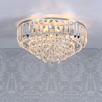 Laura Ashley Vienna Lighting Collection - Polished Chrome Crystal