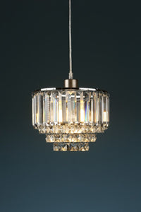 Laura Ashley Vienna Lighting Collection - Polished Chrome Crystal