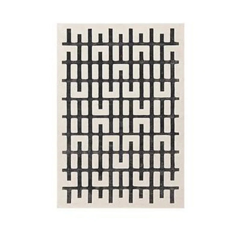 Valley Rug - Charcoal/Ivory Junction