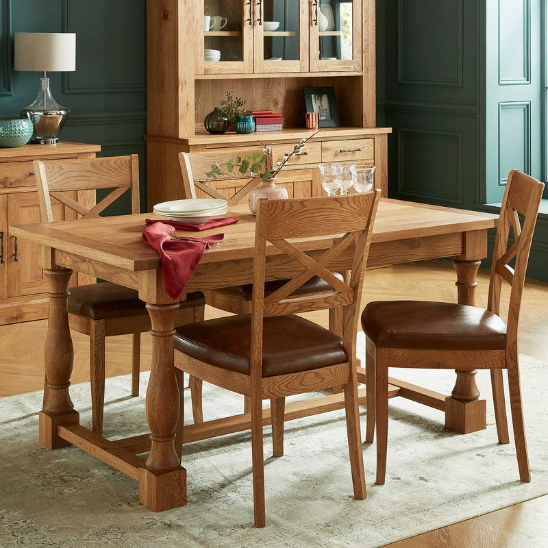 Westbury Dining Collection - Rustic Oak