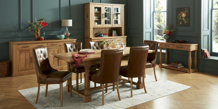Westbury Dining Collection - Rustic Oak