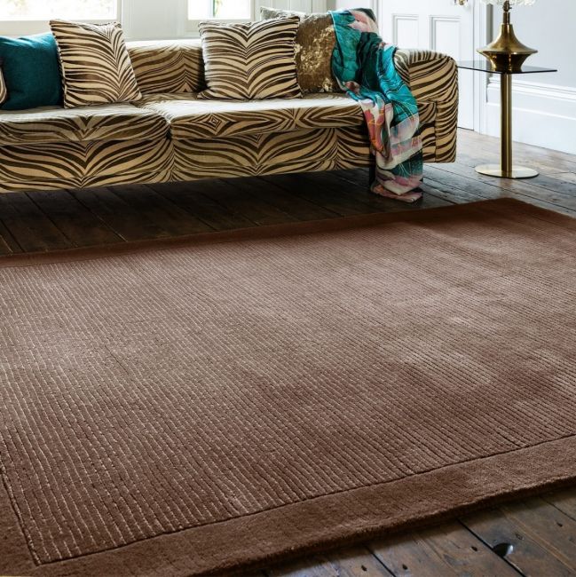 York Rug - Chocolate