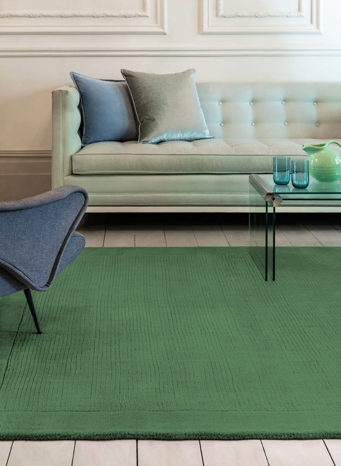 York Rug - Forest Green