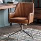 Currie - Leather Swivel Chair