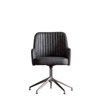 Currie - Leather Swivel Chair