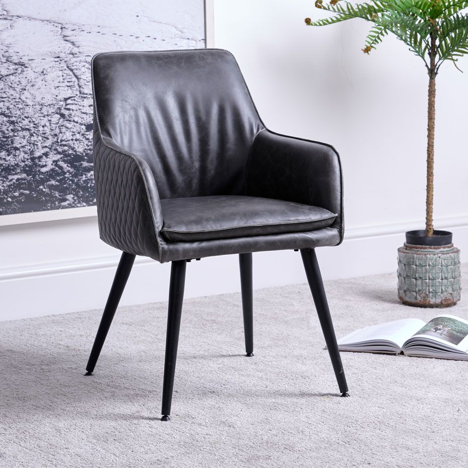 Oliver Armchair - Grey (pair)