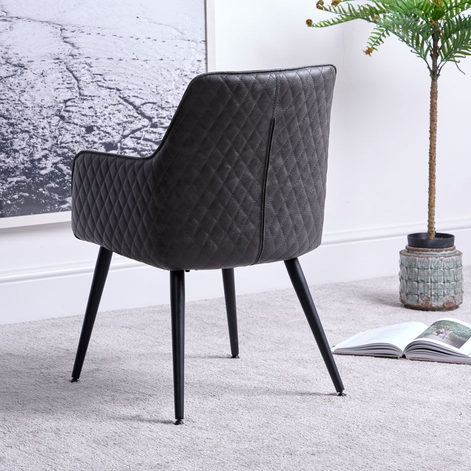 Oliver Armchair - Grey (pair)