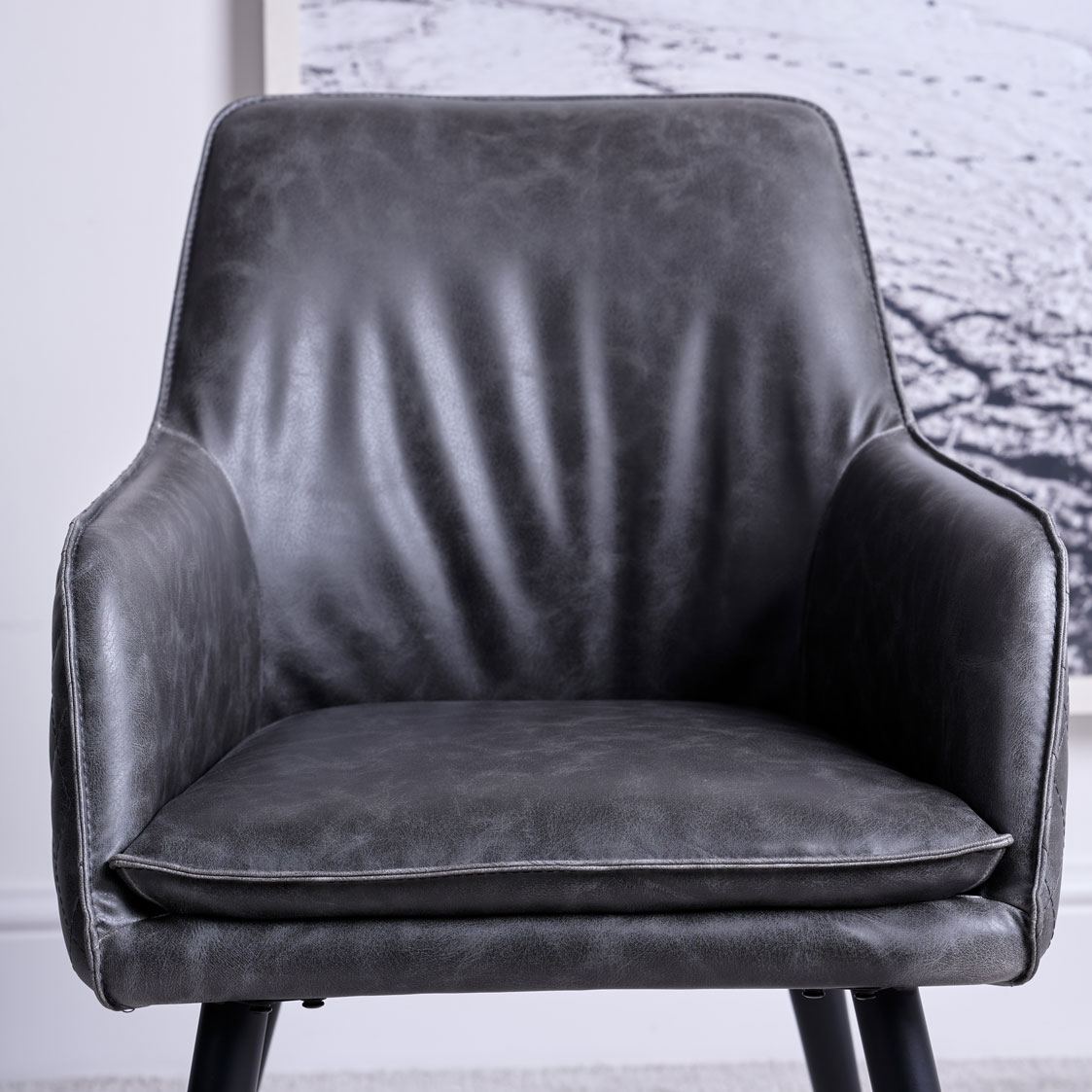 Oliver Armchair - Grey (pair)
