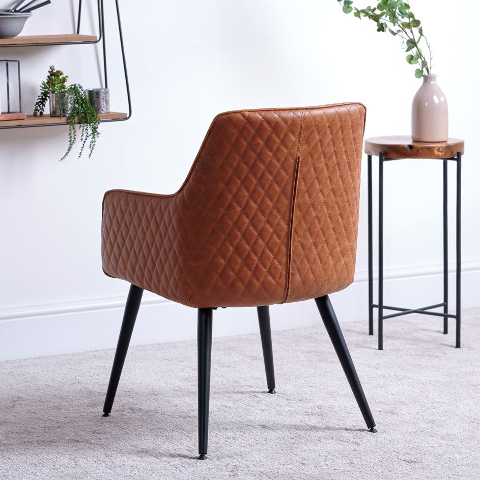 Oliver Armchair - Tan (pair)