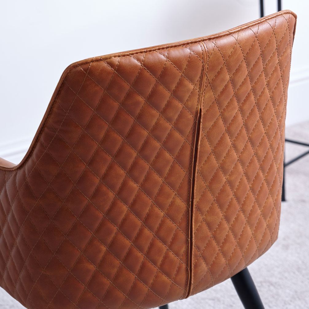 Oliver Armchair - Tan (pair)