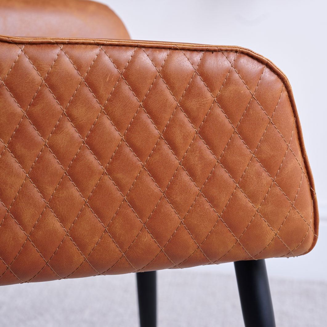 Oliver Armchair - Tan (pair)