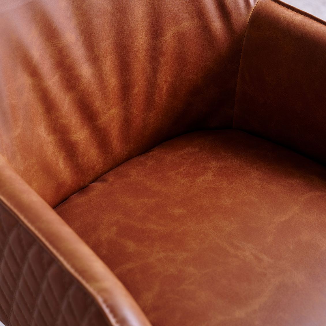 Oliver Armchair - Tan (pair)