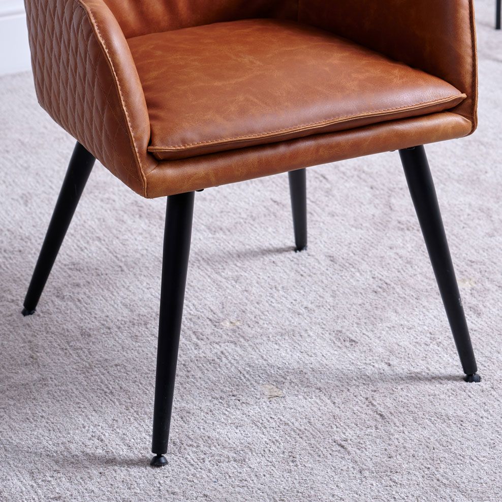 Oliver Armchair - Tan (pair)