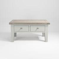 *CLEARANCE* Arran - Coffee Table 2 Drawers (DAM207P) - TO CLEAR