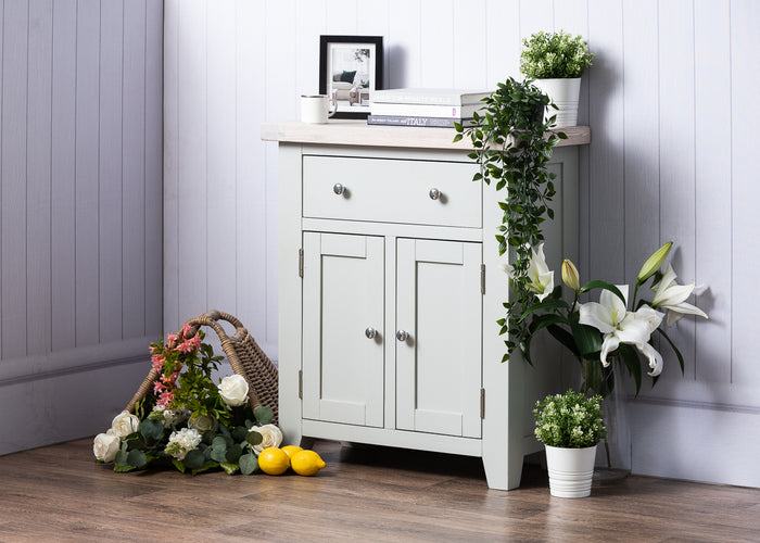 *CLEARANCE* Arran - Small Sideboard, 2 Door, 1 Drawer (DAM230P) - TO CLEAR