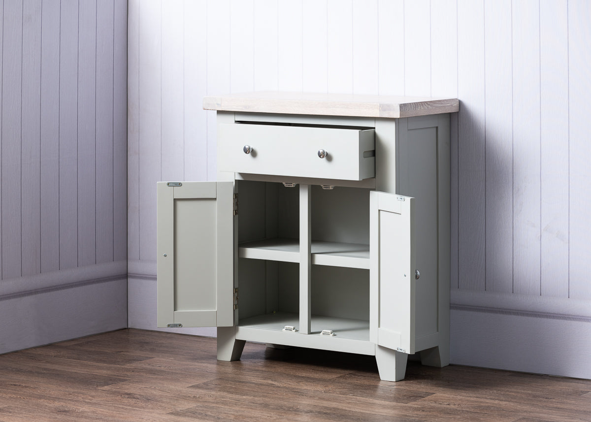 *CLEARANCE* Arran - Small Sideboard, 2 Door, 1 Drawer (DAM230P) - TO CLEAR