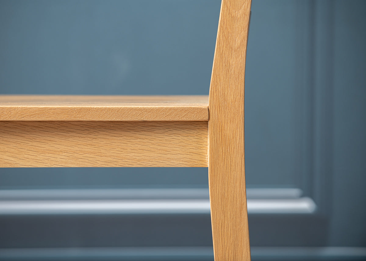 Skye - Dining Cross Back Chair, Wood Seat (DAM535N)