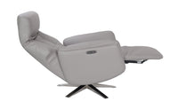 Houston Swivel Recliner & Integrated Footstool