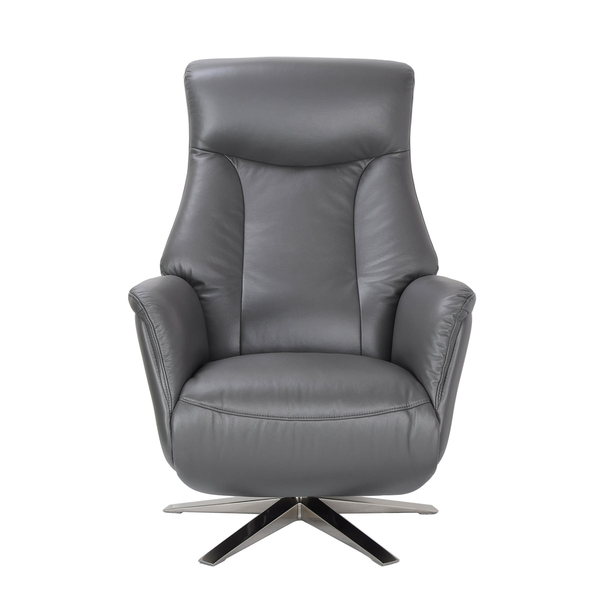 Houston Swivel Recliner & Integrated Footstool