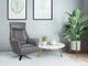 Houston Swivel Recliner & Integrated Footstool