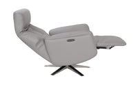 Houston Swivel Recliner & Integrated Footstool