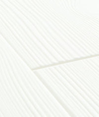 Quick Step - White Plank Laminate Flooring