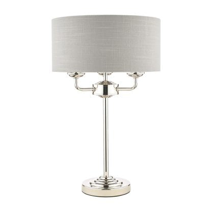 Laura Ashley - Sorrento Lighting Collection - Nickel and Silver