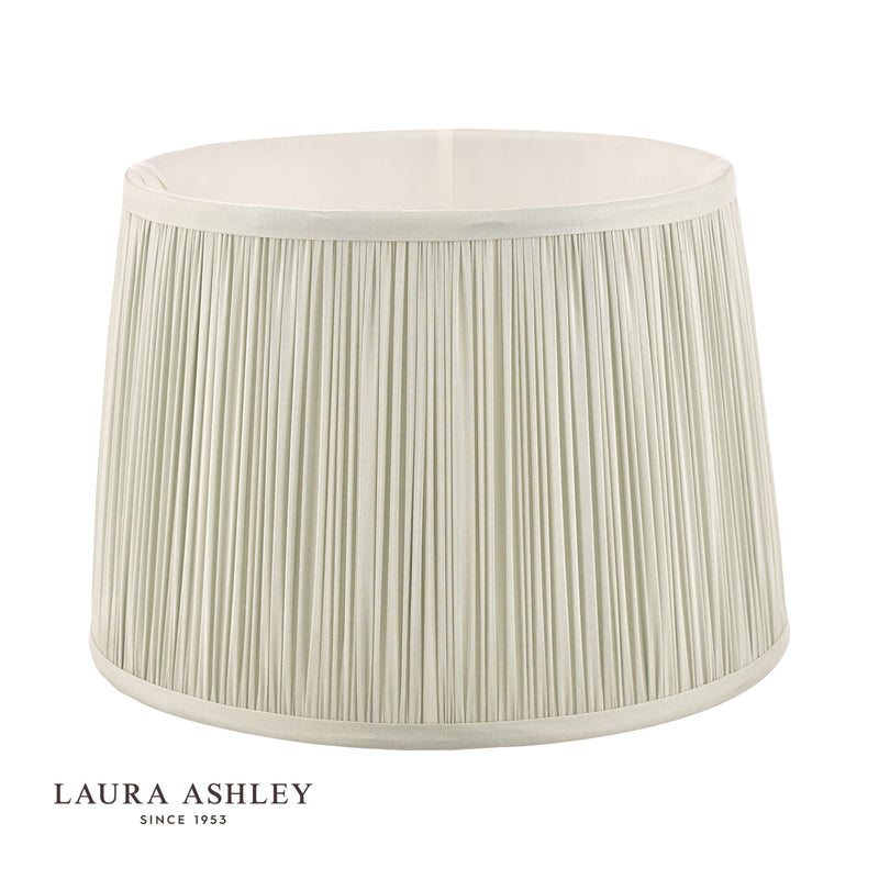 Laura Ashley - Hemsley Pleated Shade - Sage Green