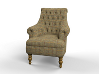 Wood Brothers Pickering Upholstery - Harris Tweed