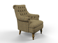 Wood Brothers Pickering Upholstery - Harris Tweed