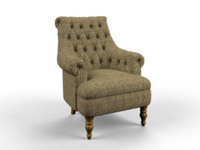 Wood Brothers Pickering Upholstery - Harris Tweed