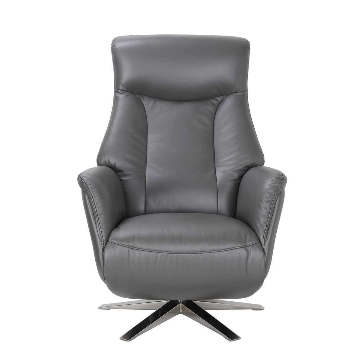 Houston Swivel Recliner & Integrated Footstool