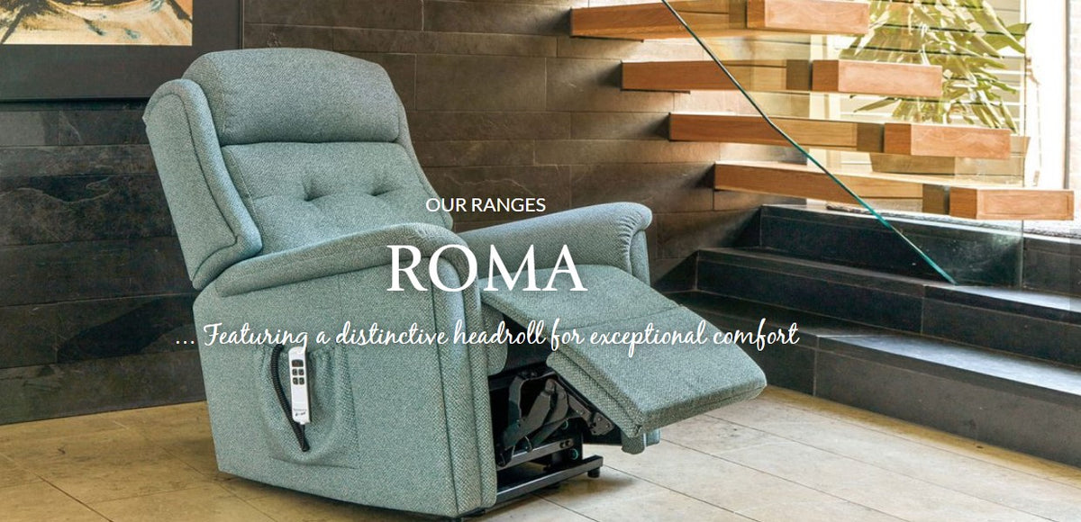 Sherbourne Roma Standard 3 Seater Sofa & Power Recliner Chair