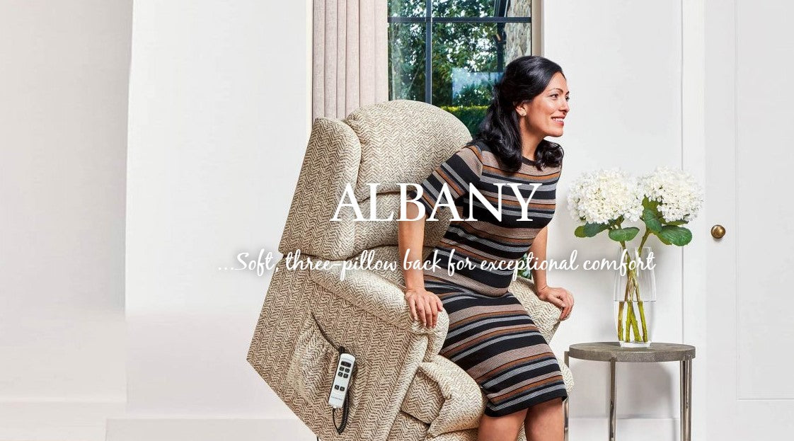Albany Standard Riser Recliner - Ravello Cocoa
